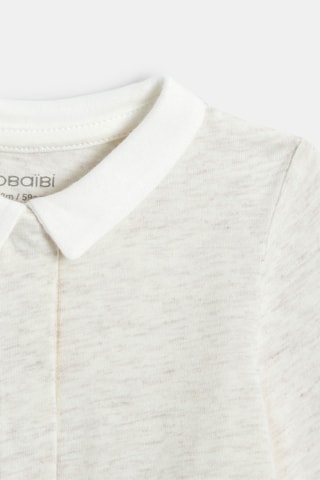 Conjunto de 3 piezas - Beige y blanco