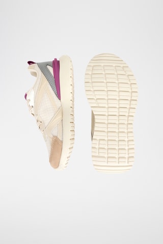 Zapatillas de piel de serraje - Violeta