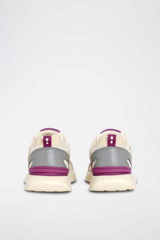 Zapatillas de piel de serraje - Violeta
