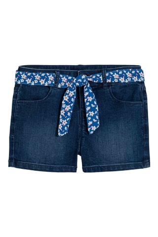 Short vaquero - Azul oscuro