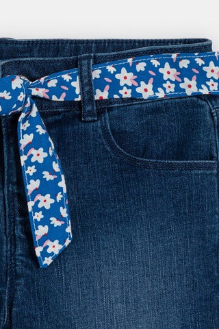 Short vaquero - Azul oscuro