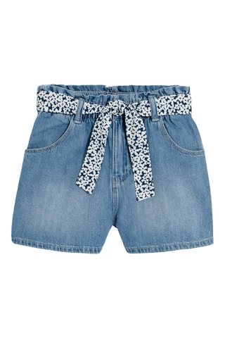 Short vaquero - Azul
