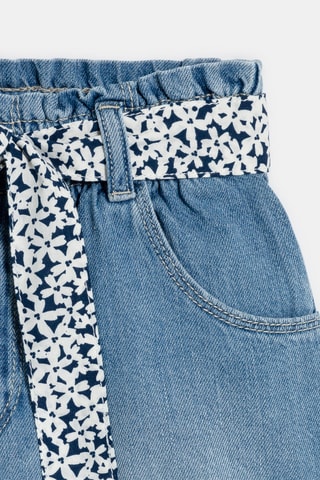 Short vaquero - Azul