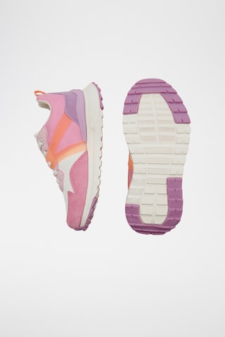 Zapatillas de piel de serraje nobuk - Rosa