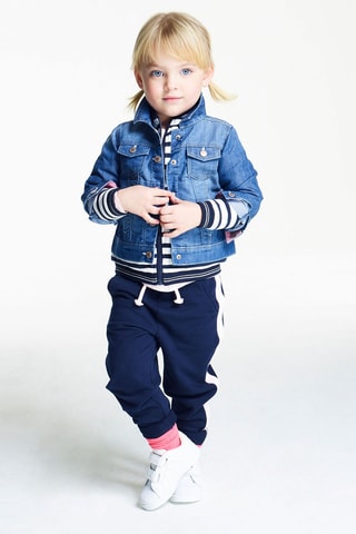 Veste en jean - Bleu foncé