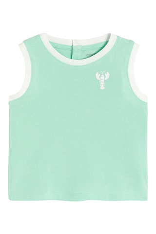 Camiseta de tirantes - Verde agua