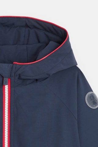 Blouson à capuche - Bleu nuit