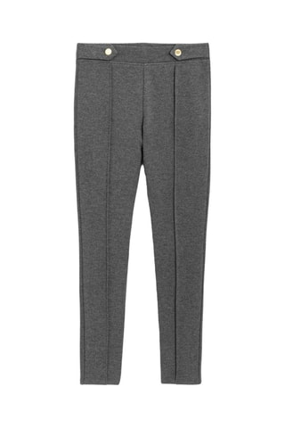 Pantalón - Gris oscuro jaspeado - Okaïdi