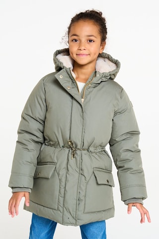 Parka à capuche - Vert clair - Okaïdi