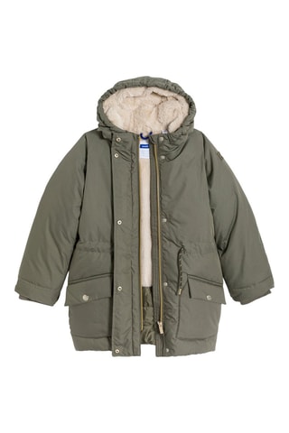 Parka à capuche - Vert clair - Okaïdi
