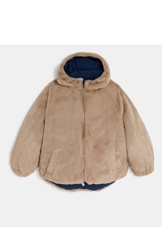 Veste réversible - Bleu cobalt - Okaïdi