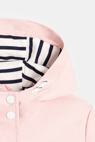 Imperméable à capuche - Rose poudré - Okaidi