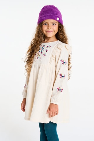 Vestido - Blanco - Okaïdi