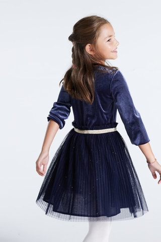 Vestido - Azul marino - Okaïdi