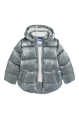 Doudoune à capuche - Gris clair - Okaïdi