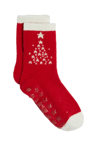 Calcetines antideslizantes - Rojo - Okaïdi