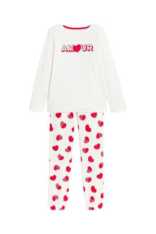 Pijama - Rojo y blanco - Okaïdi