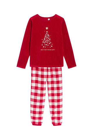 Pijama - Rojo y blanco - Okaïdi