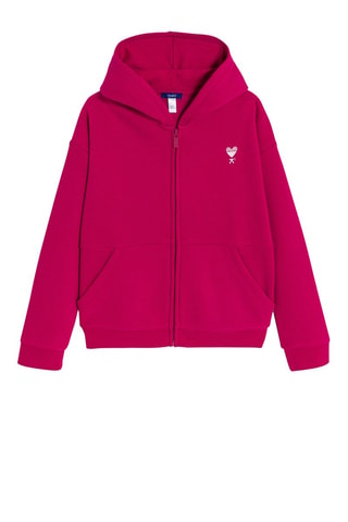 Sudadera con capucha - Fucsia - Okaïdi