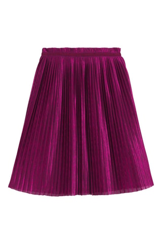 Falda plisada - Violeta - Okaïdi