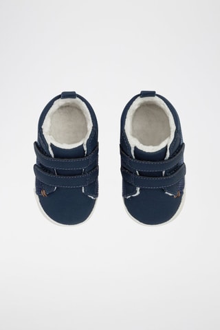 Zapatillas forradas - Azul - Obaïbi