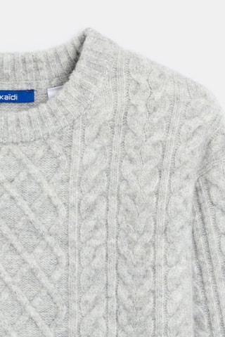 Jersey - Gris claro jaspeado - Okaïdi