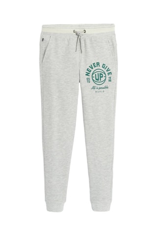 Pantalón de chándal - Gris claro jaspeado - Okaïdi