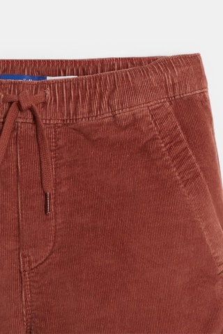 Pantalón cargo de pana - Rojo teja - Okaïdi
