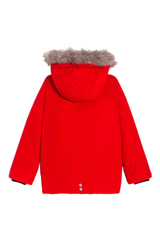 Parka à capuche - Rouge - Okaïdi
