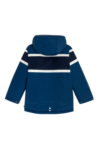 Blouson à capuche - Bleu cobalt - Okaidi