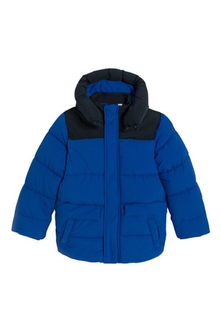 Doudoune à capuche - Bleu électrique - Okaïdi