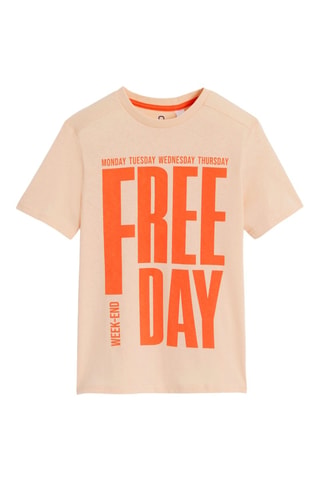 Camiseta - Beige - Okaïdi