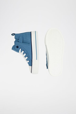 Tenis altos - Azul claro - Okaïdi