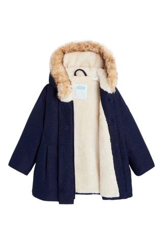 Parka con capucha - Azul marino - Obaïbi