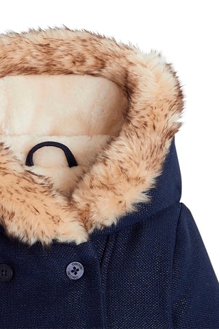 Parka con capucha - Azul marino - Obaïbi