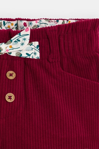 Short de pana - Rosa viejo - Obaïbi