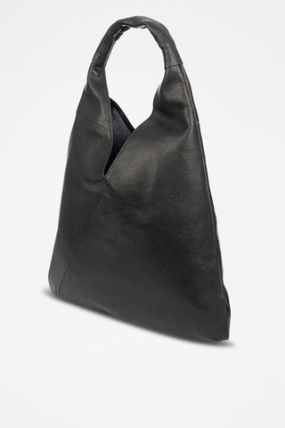 Mala de ombro Agnana - Preto - Preto e dourado