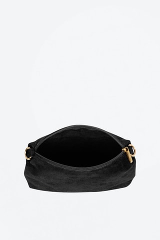 Mala em nobuck Amendolara Preto - Preto