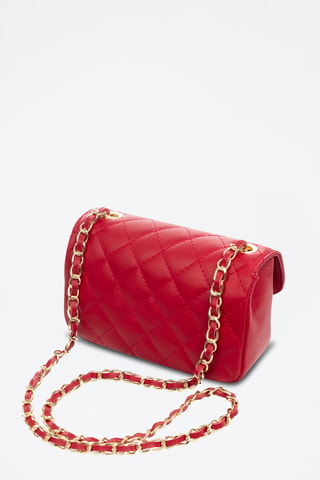 Mala a tiracolo de couro Arcola Vermelho - Vermelho