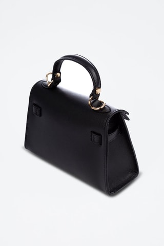 Mala em couro Asciano - Preto - Preto