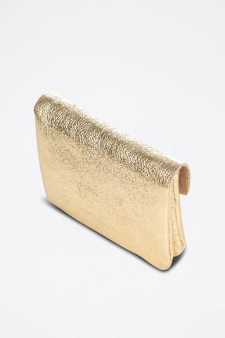 Porta-moedas em couro Alpignano - Dourado - Dourado