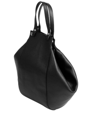 Mala shopper de couro Preto - Firenze Artegiani - Preto