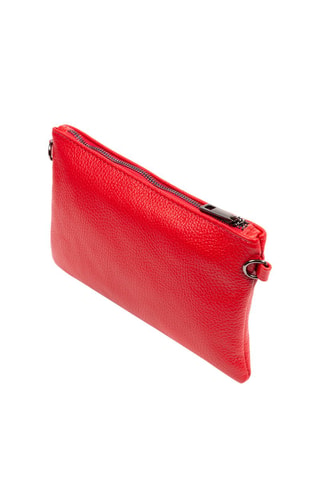 Mala a tiracolo em couro Vermelho - Firenze Artegiani - Vermelho