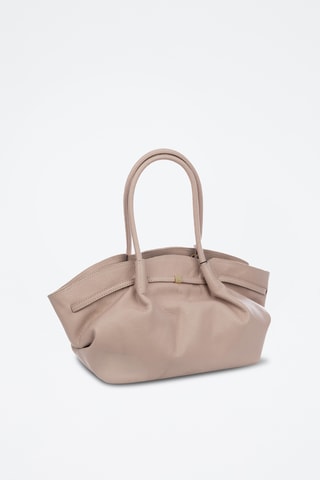 Mala shopper em couro Bema - Rosa
