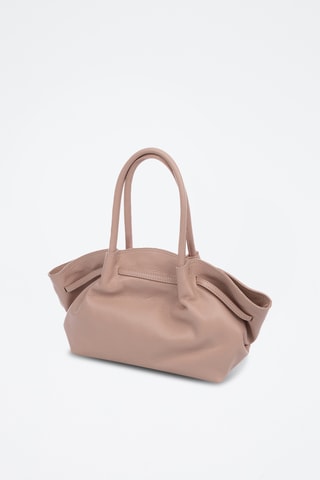 Mala shopper em couro Bema - Rosa