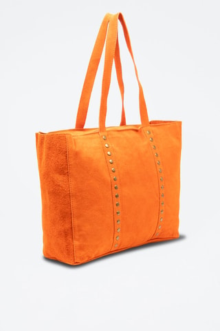 Mala shopper em couro Alonte - Laranja - Laranja