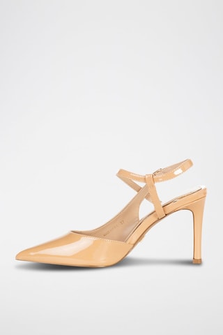 Escarpins vernis - Beige