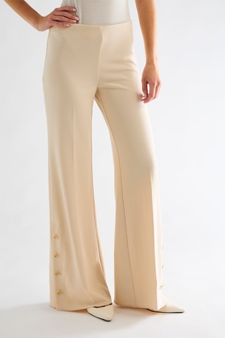 Pantalon wide legs - Beige