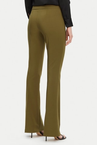 Pantalon taille haute - Kaki