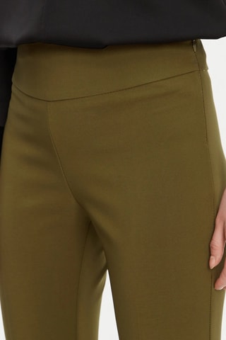 Pantalon taille haute - Kaki